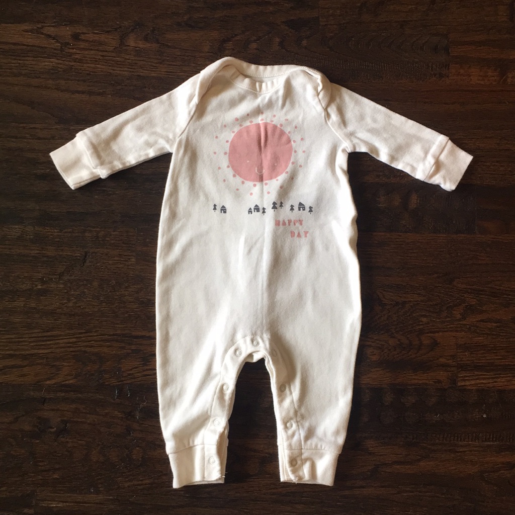 4/$20 Baby Gap "Happy Day" Romper